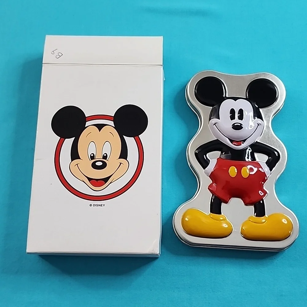 BNIB Vintage Rare Disney Time Works Abstract Goofy Mesh Metal Band Watch